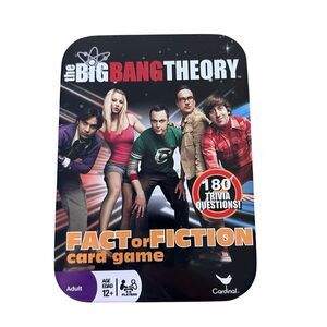THE BIG BANG THEORY FACT OR FICTION CARD GAME FACTORY SEALED CARDS